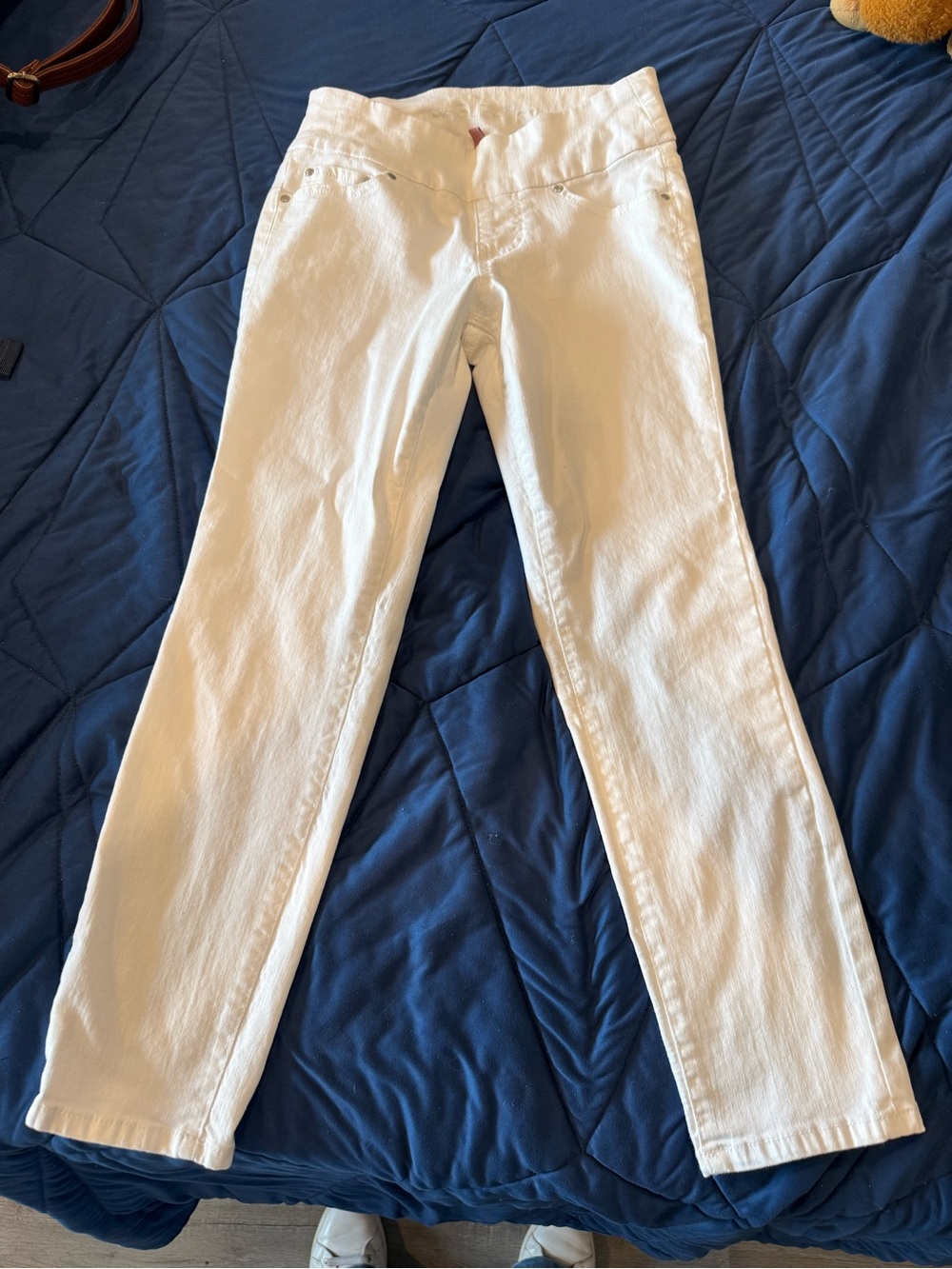 Jag Jeans Straight-Leg White Jeans